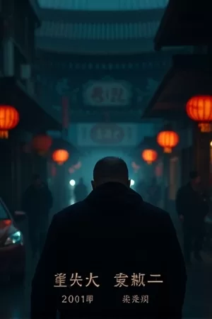 《回声档案》海报,空旷仓库与录音机