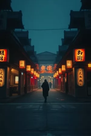 《周末不打烊》海报,深夜小店与暖黄灯泡
